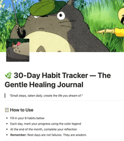 30 Days Habit Tracker