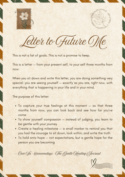 Letter to Future Me